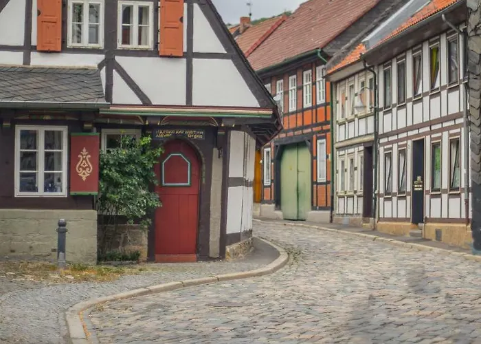 Peters Insel In Der Altstadt Von Lejlighed Goslar